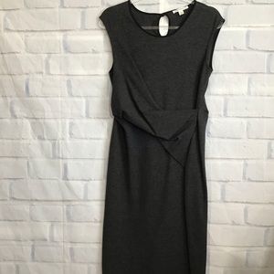 Trenery‎ Gray Knit Midi Dress